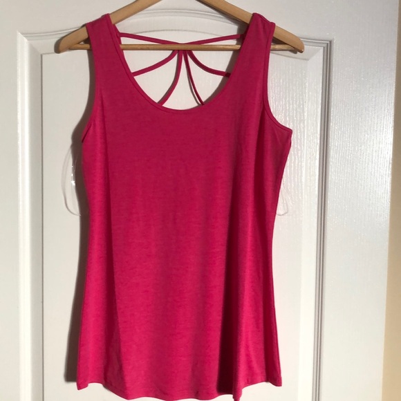 Cage Back Tank Top - Picture 1 of 4